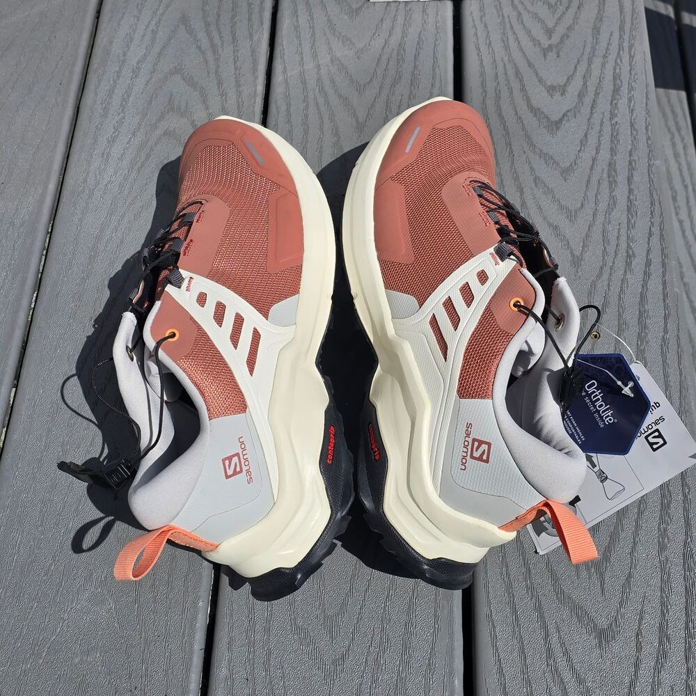 NWT, Solomon X Raise Lightweight Hiking/Trail Ortholite 9 Running Shoes Size 9.5 - Picture 3 of 7
